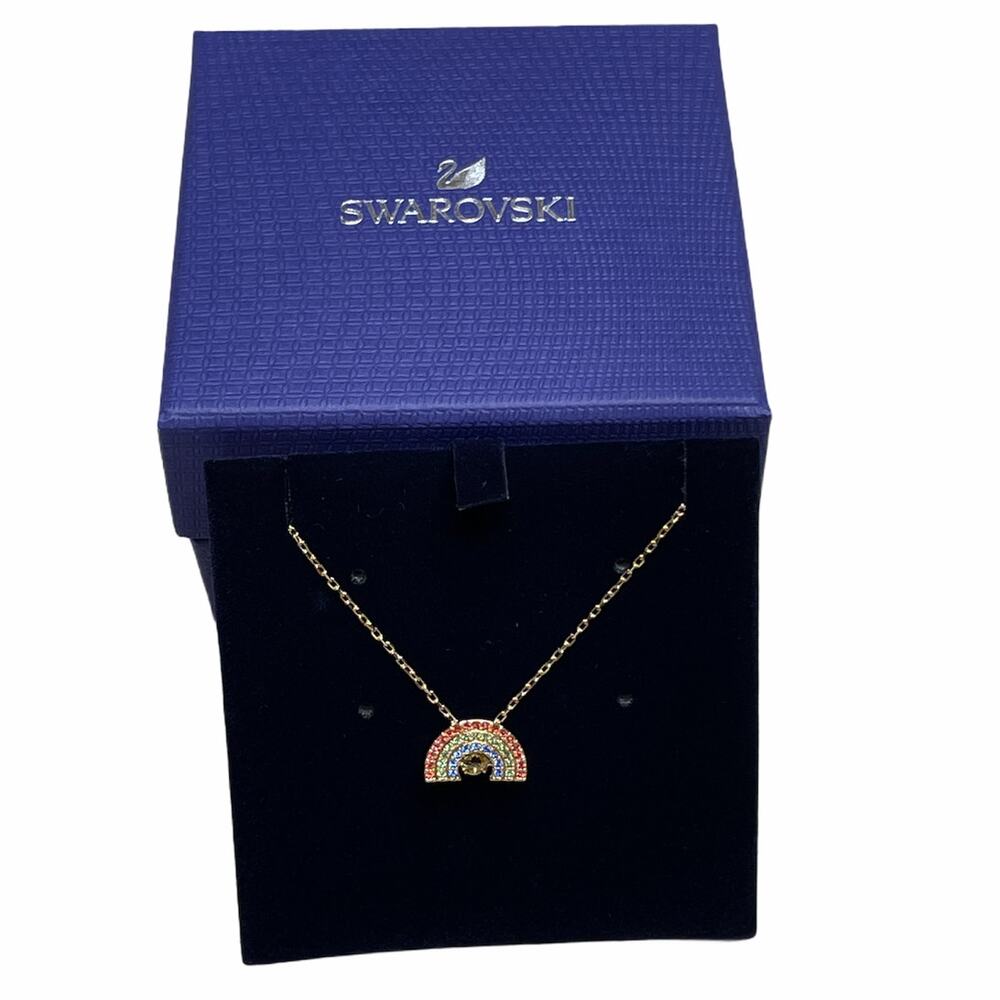 Swarovski Sparkling Dance Rainbow Necklace